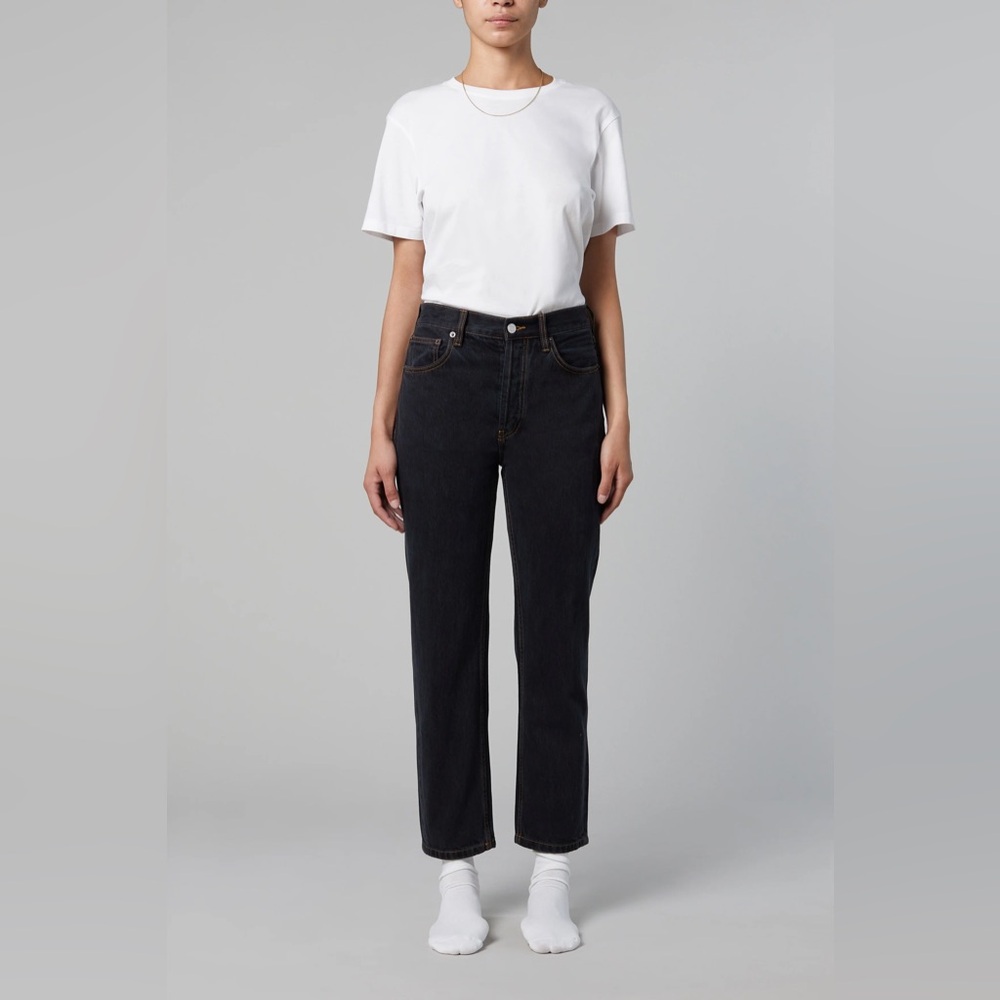 Still Here Tate Jean in Washed Black, size 26